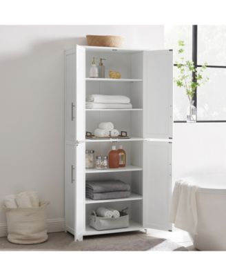 Furniture Savannah 28" Medium-Density Fiberboard (MDF) Tall Kitchen Storage Pantry