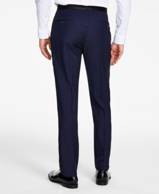 Men's Classic-Fit Stretch Solid Tuxedo Suit Separates Pant