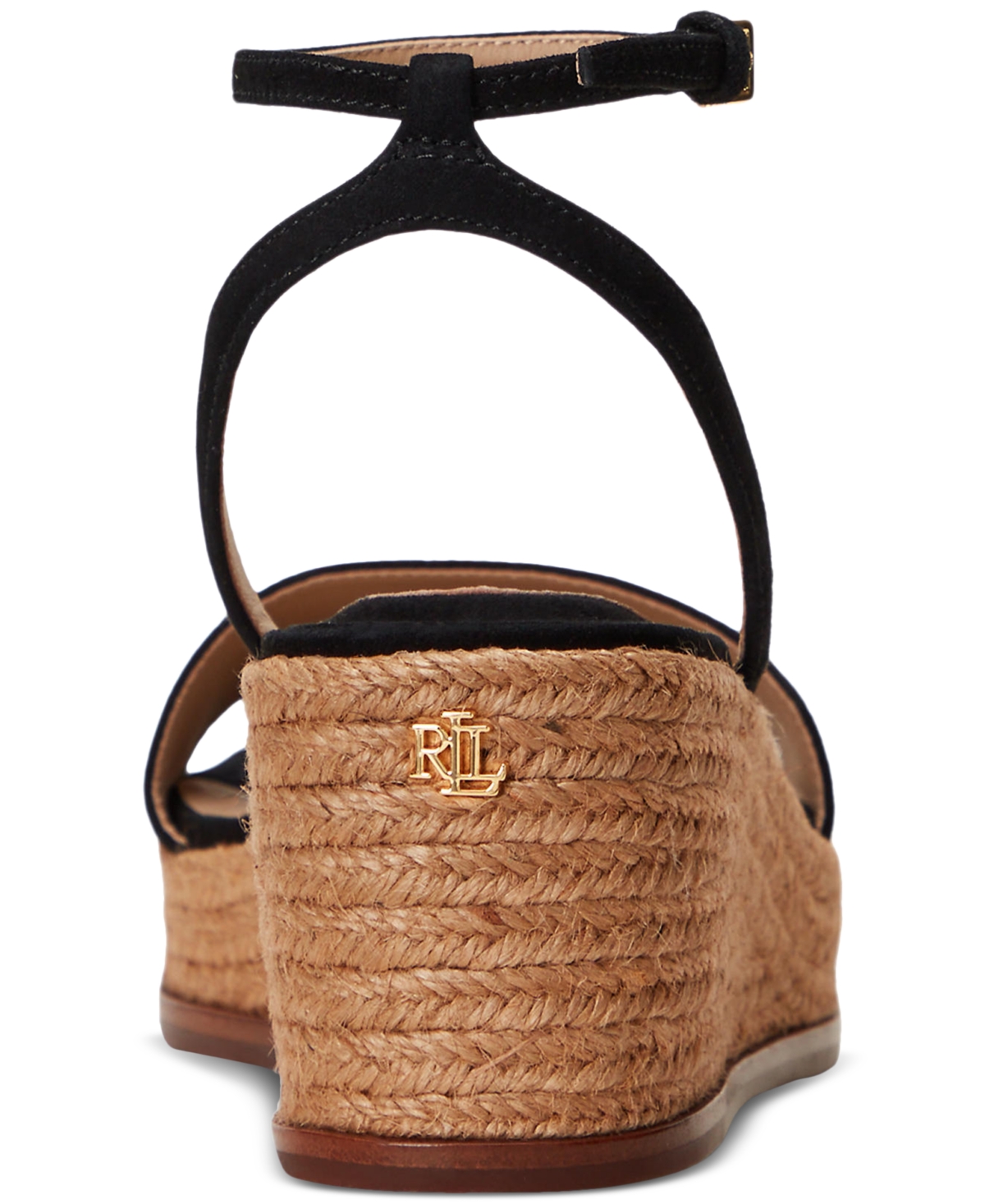 Ralph Lauren Leona Sandals In Black