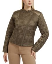 GUESS Green Women s Coats Jackets Macy s