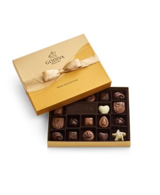 Godiva - Assorted Chocolate Gold Gift Box, 18 Piece