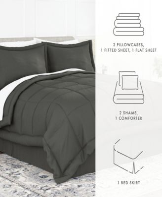 A Beautiful Bedroom 6-Pc. Lightweight Comforter Set, Twin