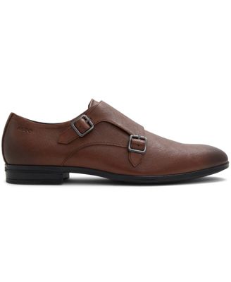 Men's Benedetto Monk Strap Shoes- Wide Width