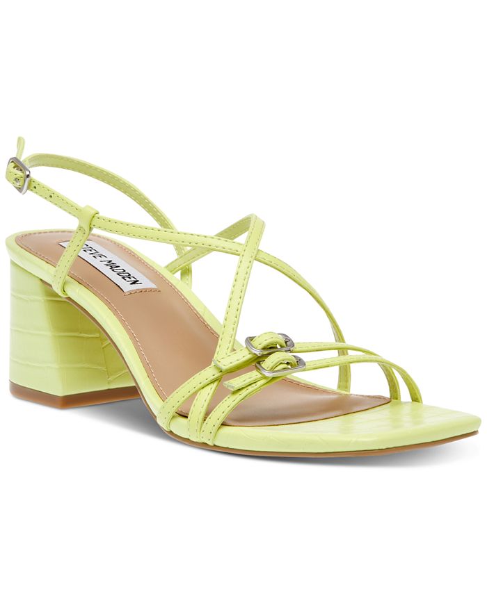 Steve madden 2025 strappy block heels