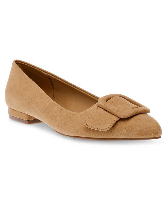 Anne Klein Women's Kalea Pointed Toe Flats - Macy's