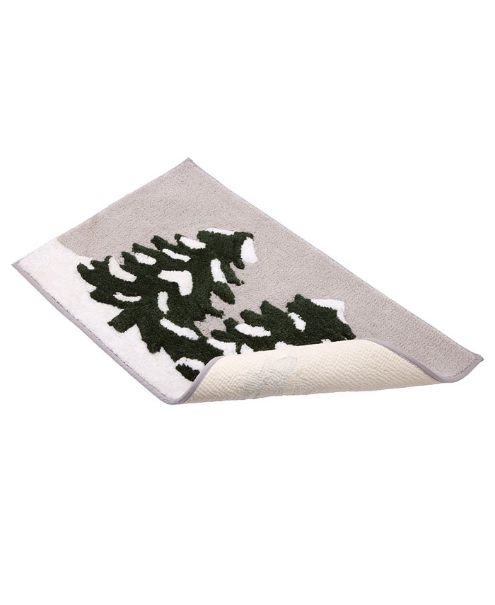 Avanti Winter Tree Bath Rug, 20" x 32" Macy's