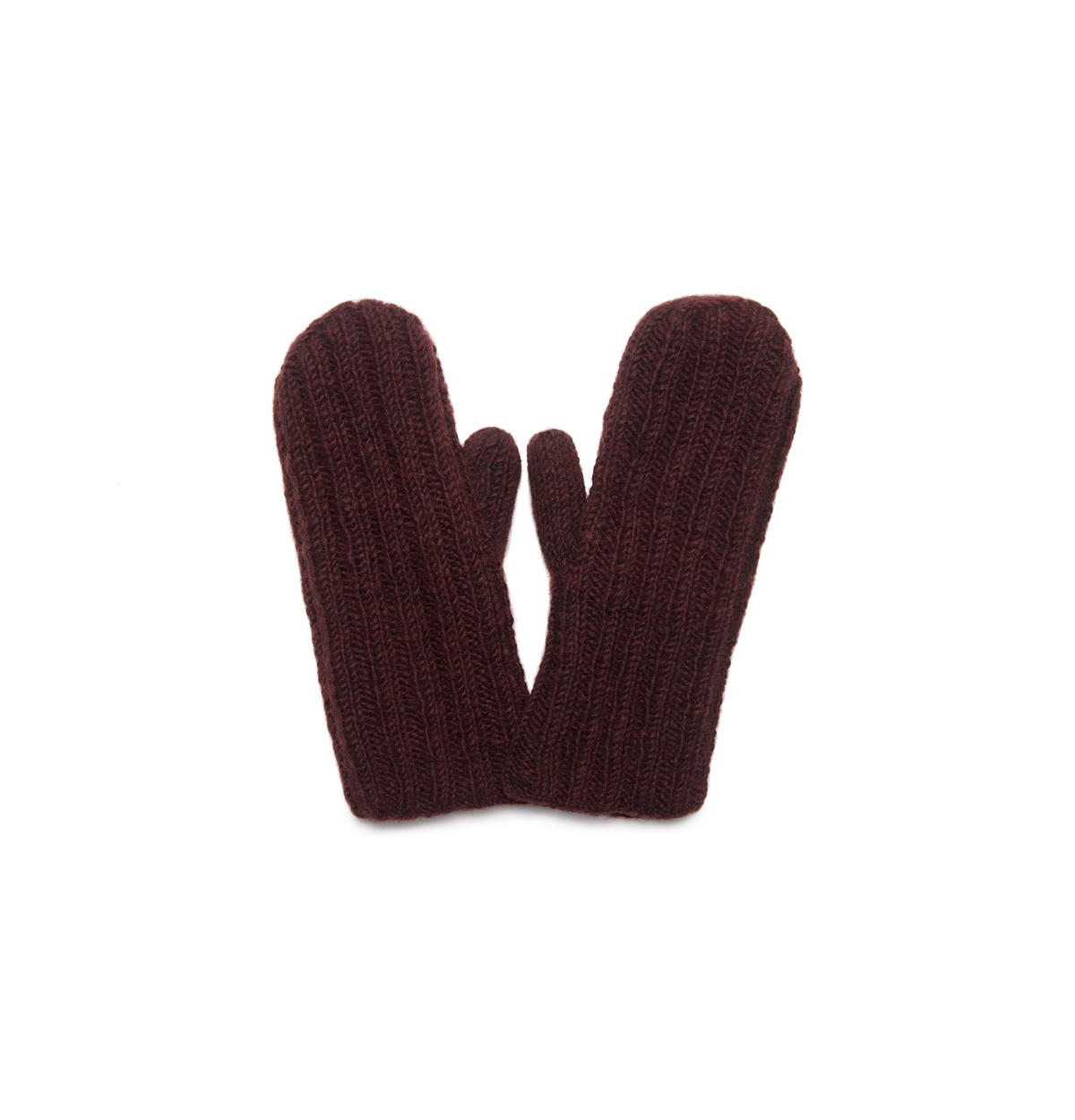 Women s Artisan Hand-Knit Denali Ribbed Mitten - Gale