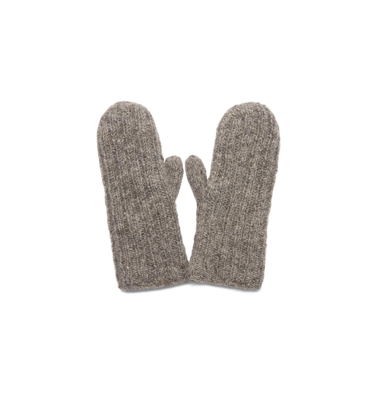 Women s Artisan Hand-Knit Denali Ribbed Mitten - Gale