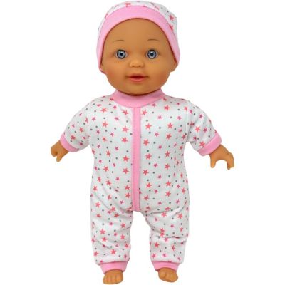 The New York Doll Collection 12 Inch Baby Dolls for 3 Year Old Girls Soft Body Interactive Baby Doll That Can Talk Cry Sing and Laugh Makes Cute Gibberish Sounds Macy s