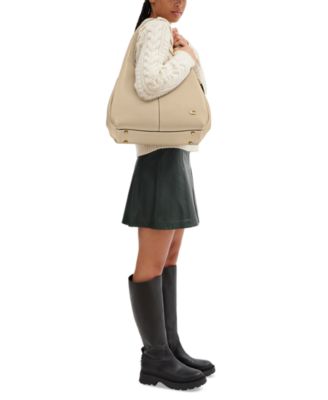 Lana Medium Pebble Leather Shoulder Bag