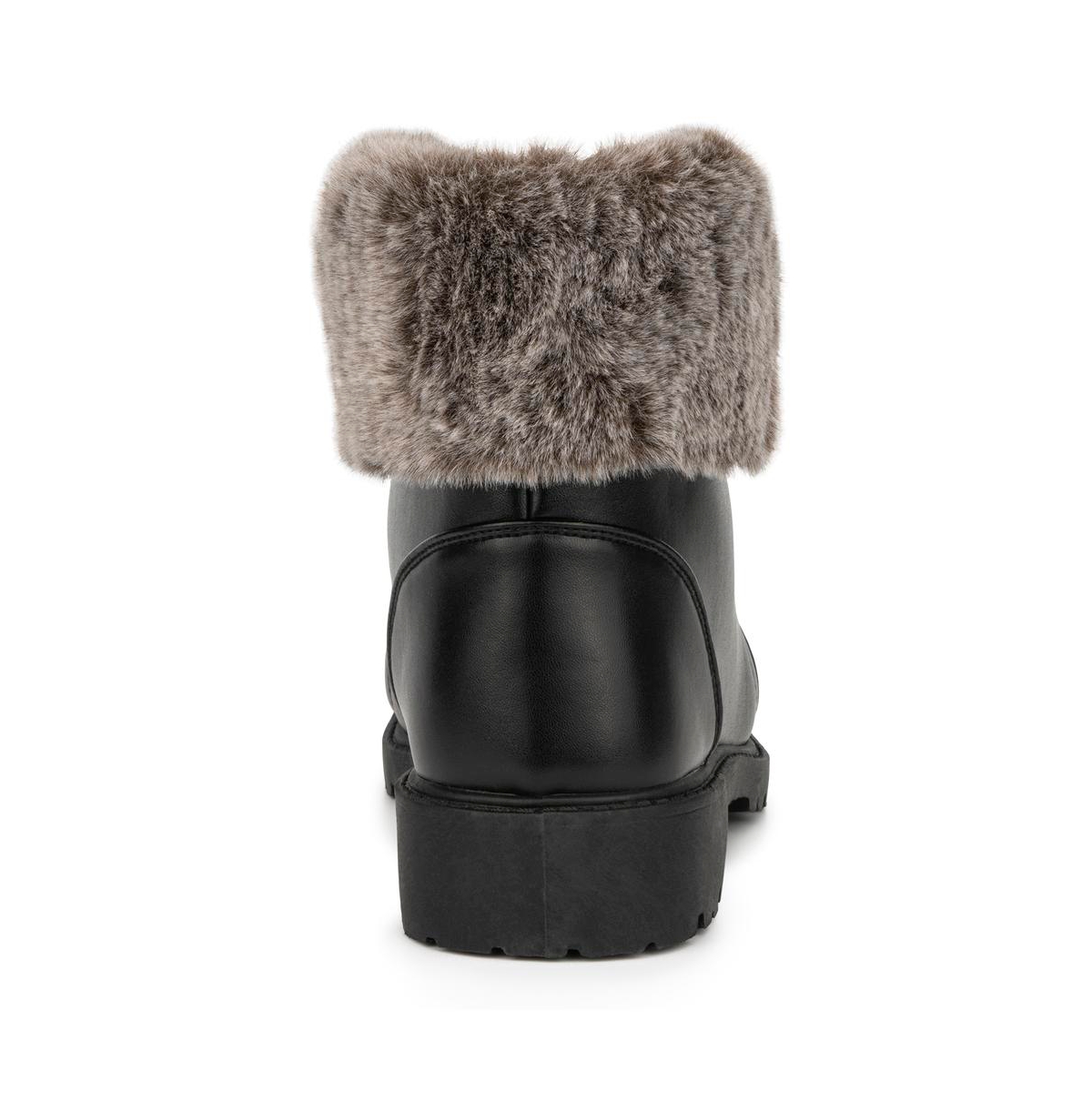Women's Ana Faux Fur Combat Boot
