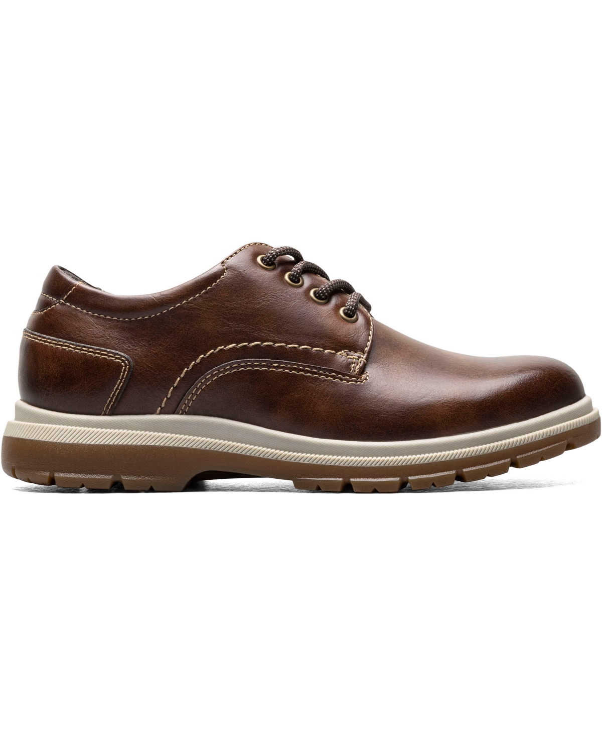 Florsheim Little Boys Lookout Junior Plain Toe Oxford Shoes