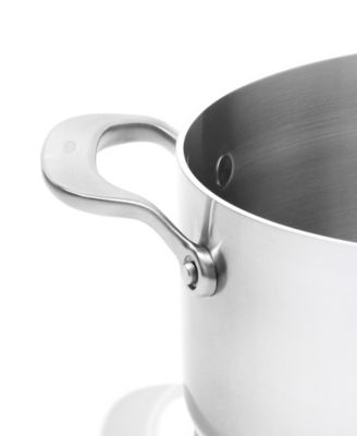 Mira Tri-Ply Stainless Steel 11" Stock Pot with Lid