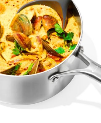 Mira Tri-Ply Stainless Steel 4 Piece Saucepan Set