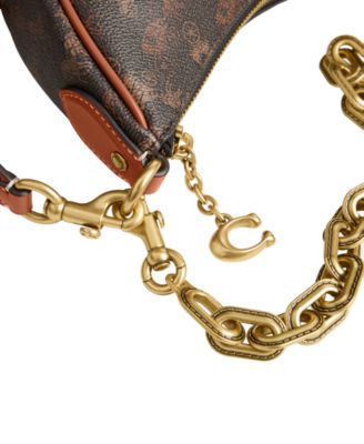 COACH Mira Horse and Carriage Coated Canvas Small Shoulder