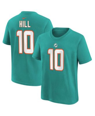 Youth Nike Tyreek Hill Aqua Miami Dolphins Game Jersey, XL