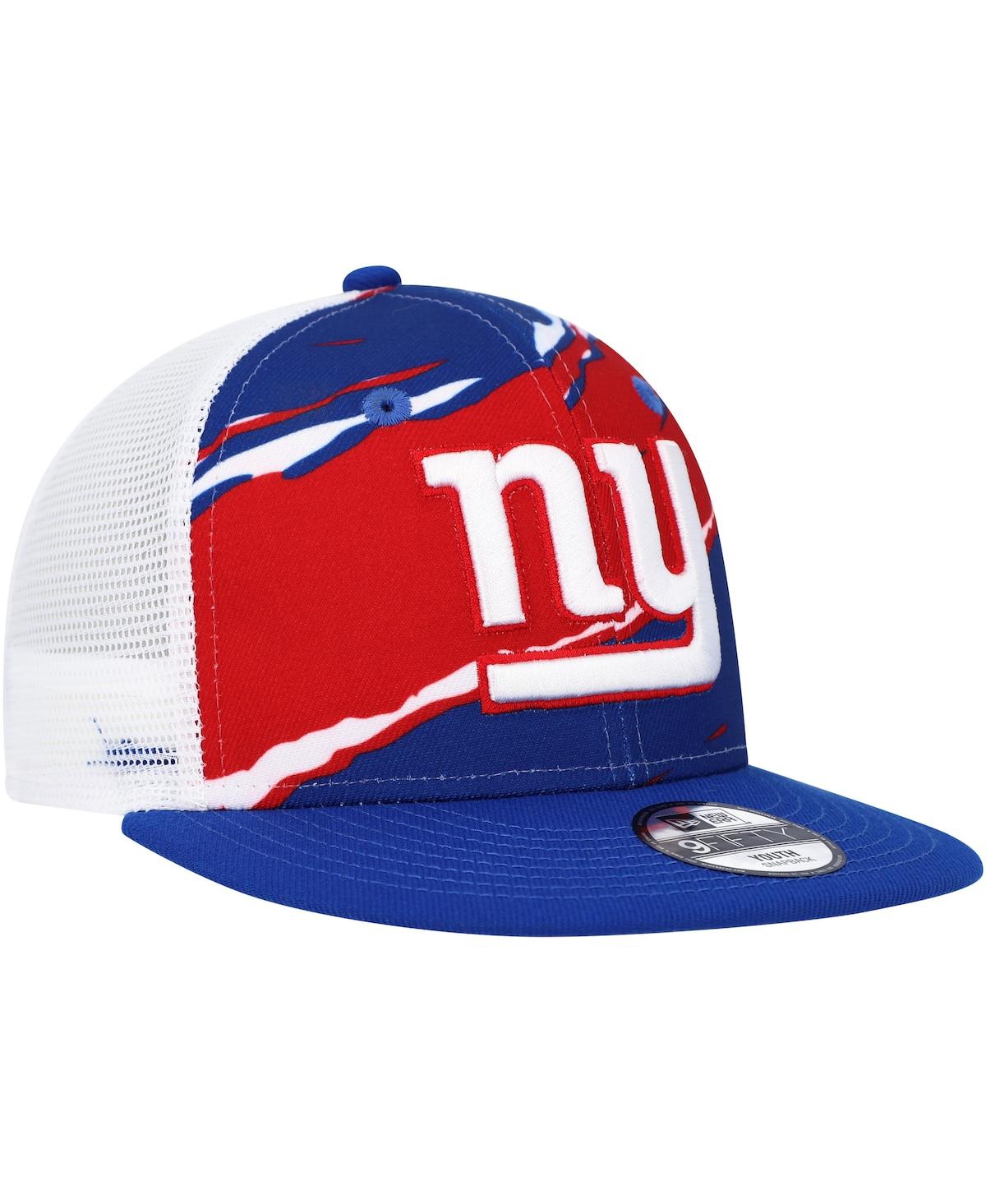 Youth Boys and Girls New Era Royal New York Giants Tear 9FIFTY Snapback Hat