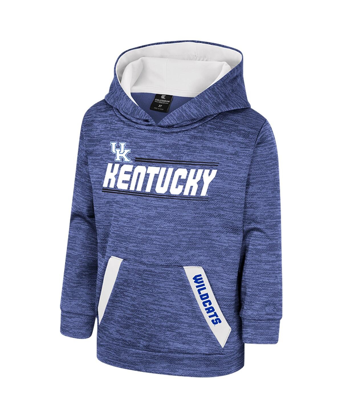 Shop Colosseum Toddler Boys And Girls  Royal Kentucky Wildcats Live Hardcore Pullover Hoodie