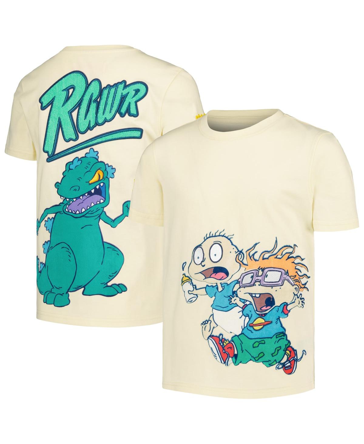 Freeze Max Kids' Big Boys And Girls  Natural Rugrats Rawr T-shirt
