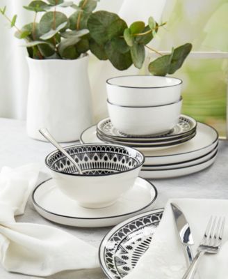 12 Pc Dinnerware Sets Collection