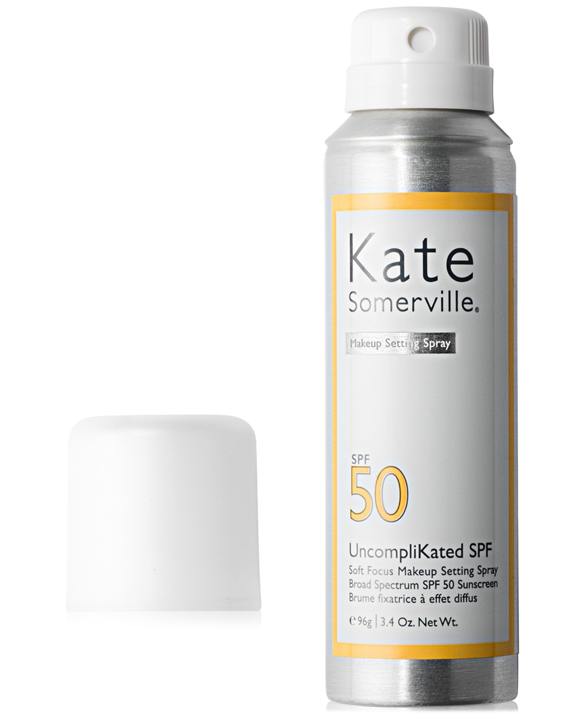 Shop Kate Somerville Uncomplikated Soft Focus Makeup Setting Spray Spf 50, 3.4 Oz. In No Color