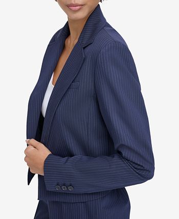 Calvin klein on sale petite blazer
