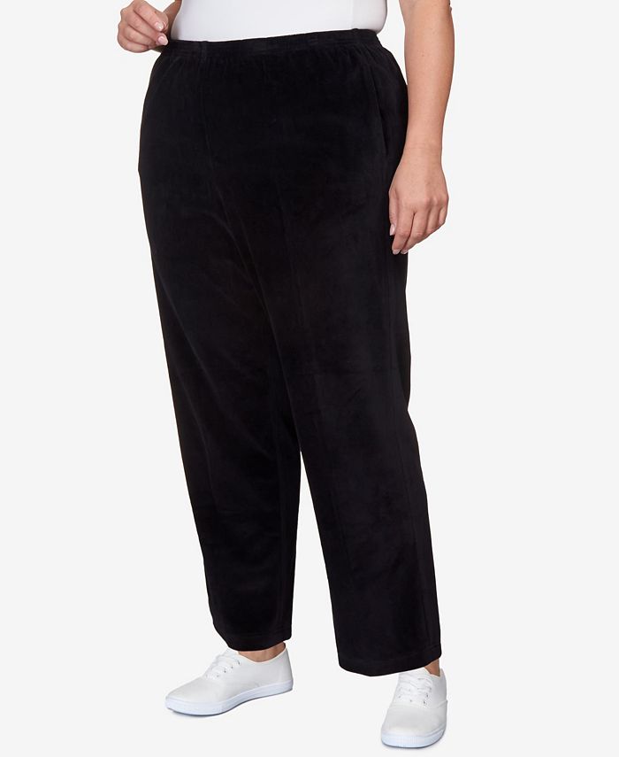 Alfred dunner sales velour pants
