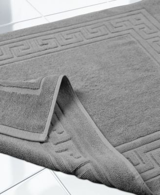 Cotton Greek Key Infinity Border 2-Pc. Bath Rug Set