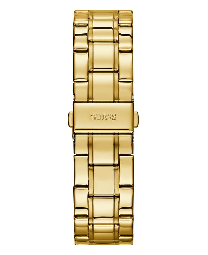 GUESS Women's Multi-Function Gold-Tone Stainless Steel Watch 42mm - Macy's