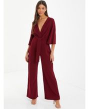 V-Neck Jumpsuits & Rompers for Women - Macy's