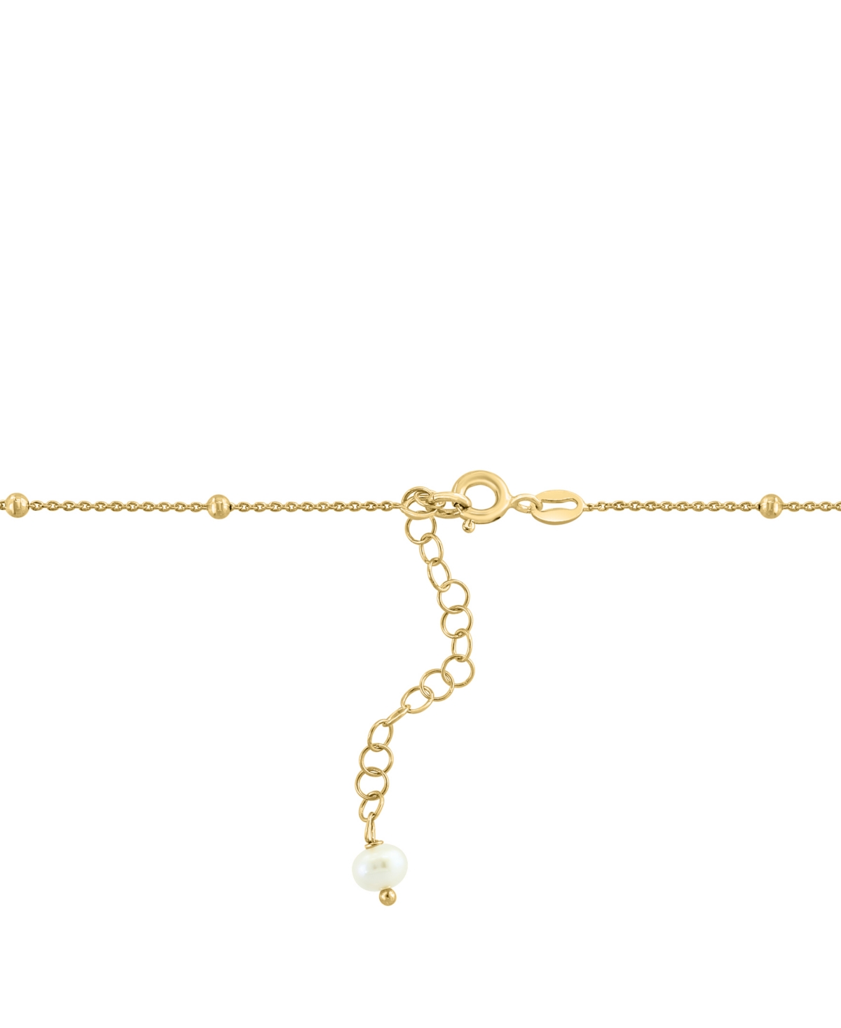 Effy Freshwater Pearl (10mm) & Polished Bead 16