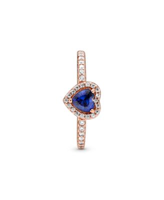 Cubic Zirconia Timeless Sparkling Elevated Heart Ring