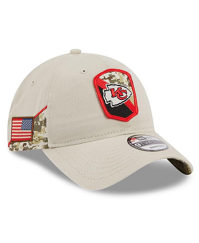 San Francisco 49ers New Era Women's 2023 Salute To Service 9TWENTY  Adjustable Hat - Stone