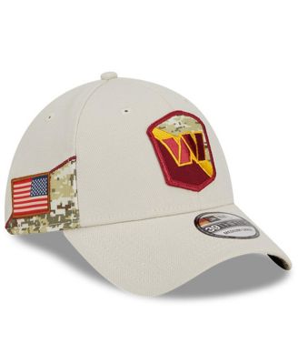 New Era Camo Washington Commanders 2023 Salute to Service 39THIRTY Flex Hat