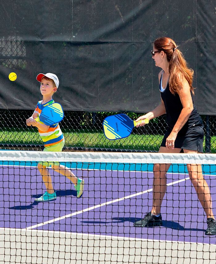 NET PLAYZ Pickleball Paddles Pickleball Set, USAPA Approved 2 Child ...