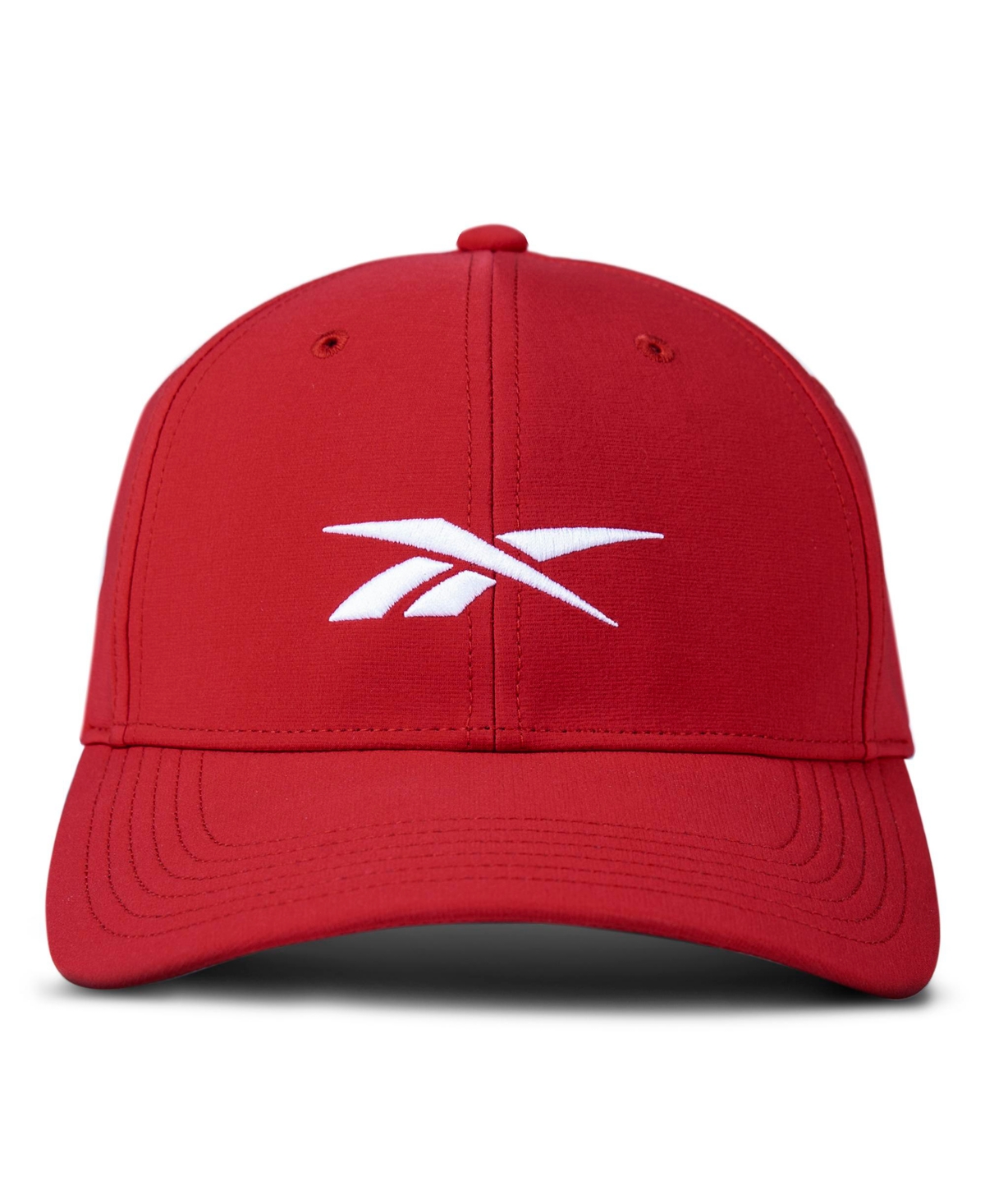 Reebok Men's Range Embroidered Logo Cap In Vector Red