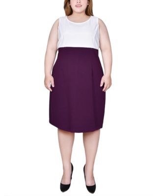 Plus Size Jacket and Dress, 2 Piece Set