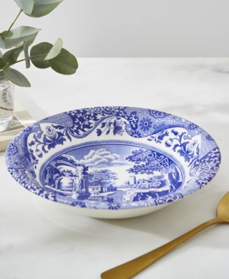 Blue Italian Ascot Cereal Bowl