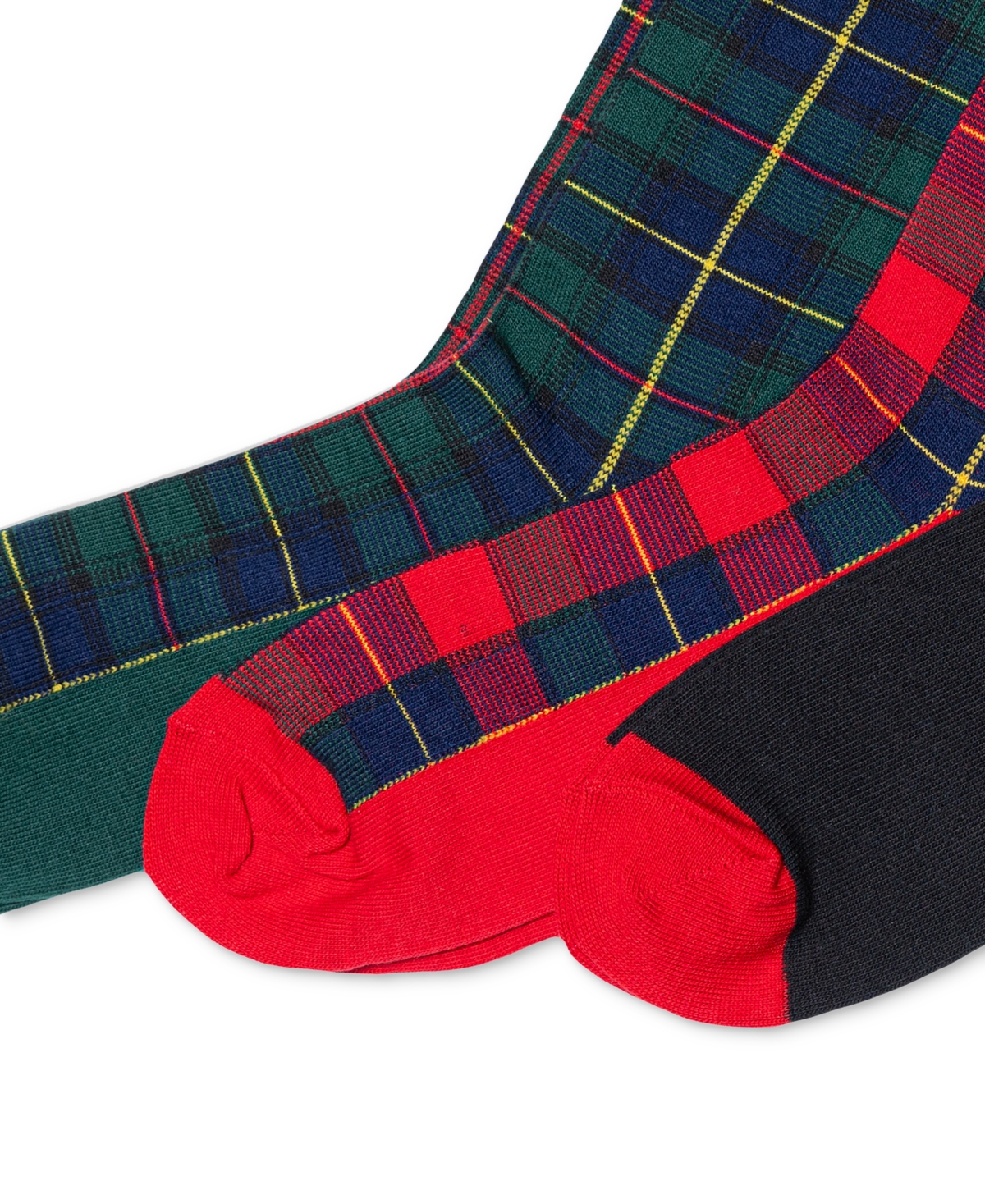 Shop Polo Ralph Lauren Men's 3-pk. Holiday Tartan Dog Crew Socks Giftbox Set In Assorted