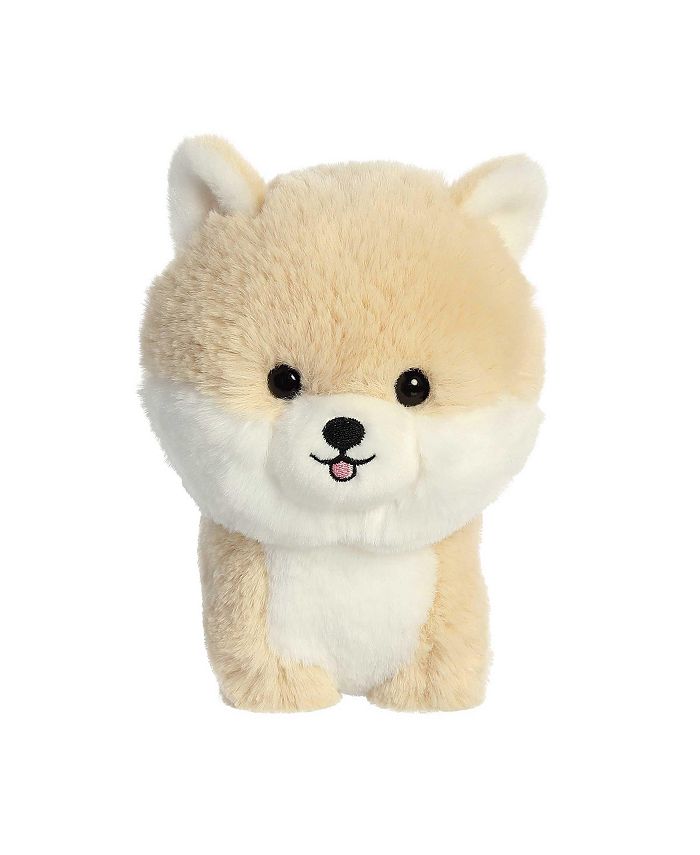 Aurora Small Pomeranian Teddy Pets Playful Plush Toy Brown 7" - Macy's