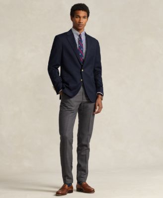 Men's Polo Modern Wool-Blend Gabardine Blazer