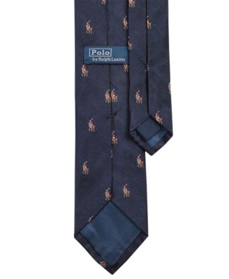 Men's Polo Pony Silk Tie