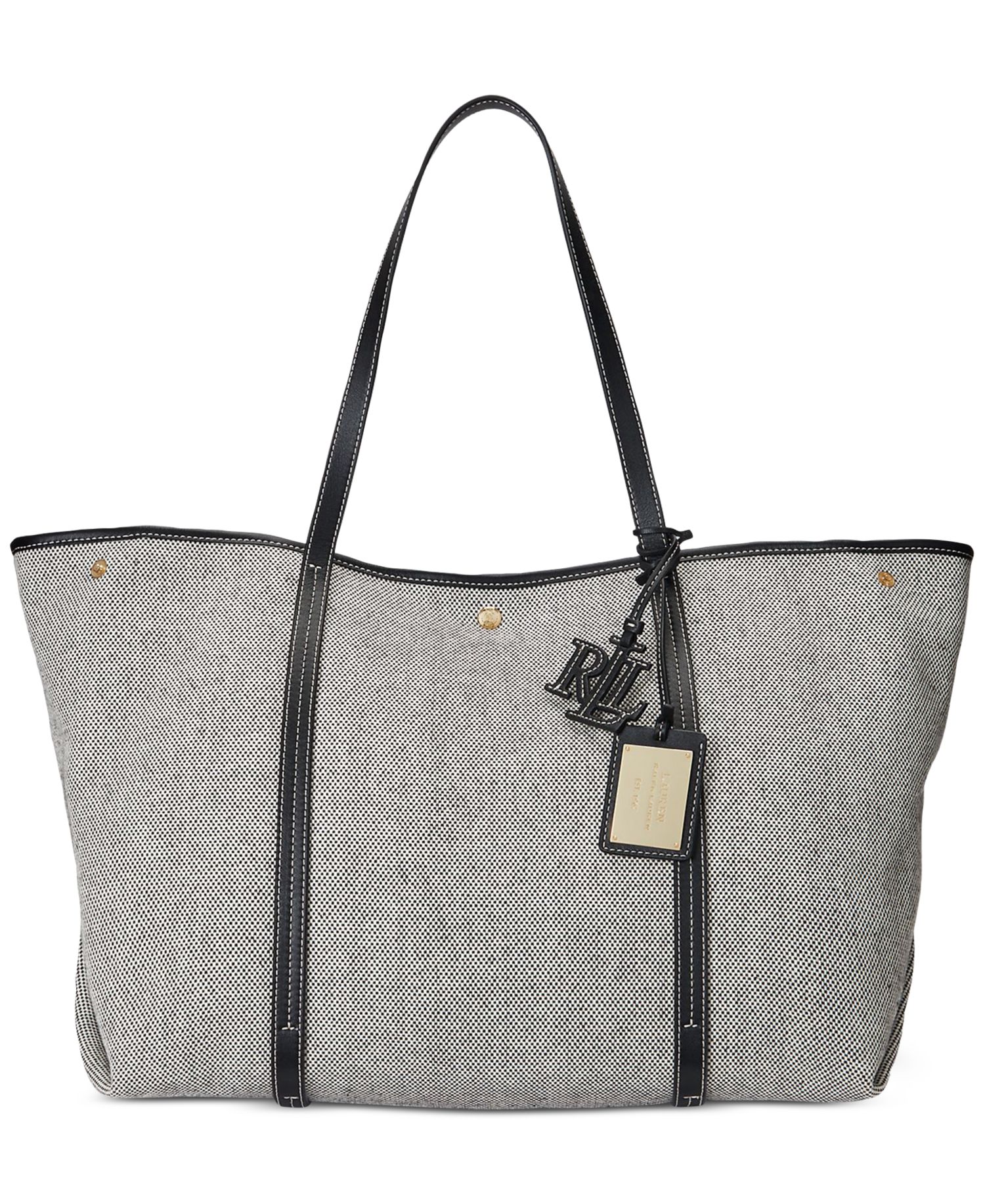 Emerie Canvas & Leather Extra-Large Tote Bag