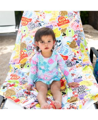 Baby Disney 100 Years Happy Faces Lightweight Roll and Go Blanket