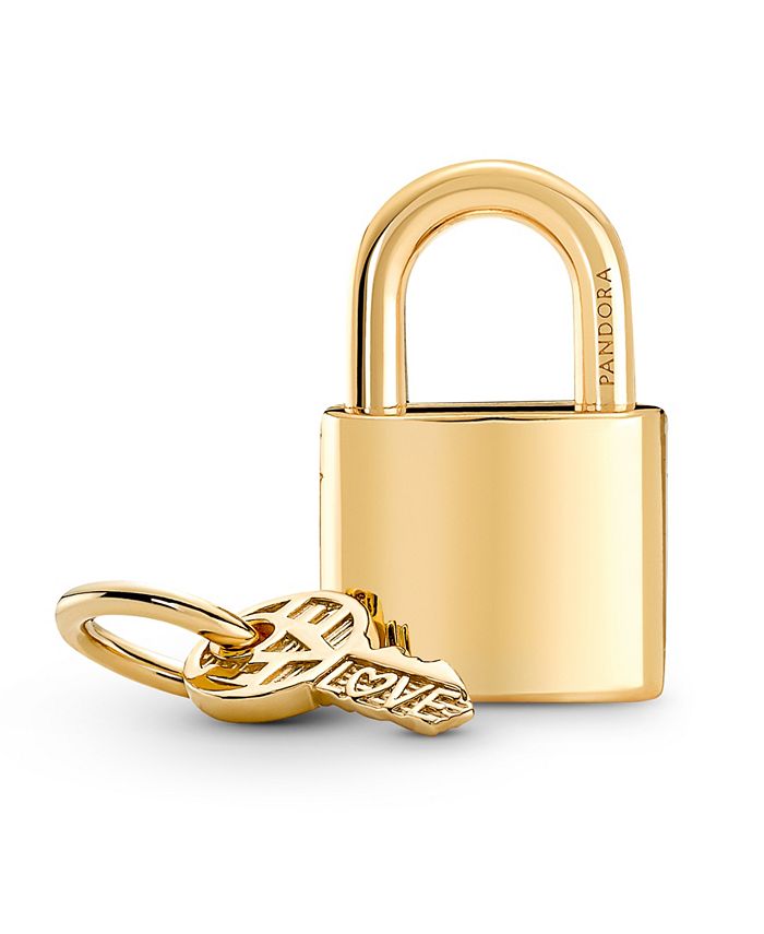 Pandora Cubic Zirconia Padlock Key Dangle Charm Macy's