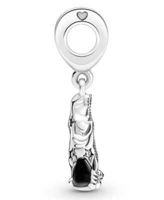 Cubic Zirconia Virgin of Guadalupe Motif Dangle Charm