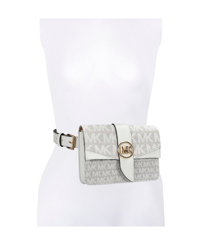 Michael Kors Women's Logo Jacquard Belt Bag - Macy's