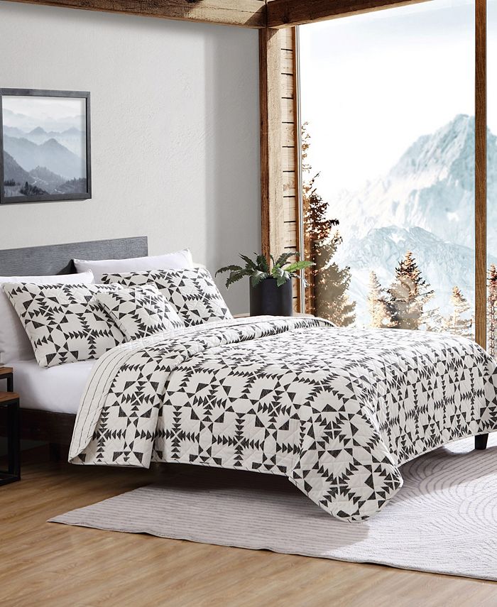 Eddie Bauer CLOSEOUT! Arrowhead Cotton Reversible 3Pc. Quilt Set, Twin