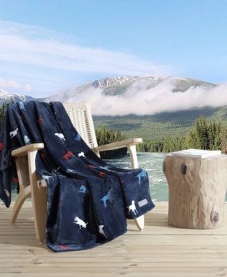 Buddy The Dog Ultra Soft Plush Fleece Throw, 70 x 50