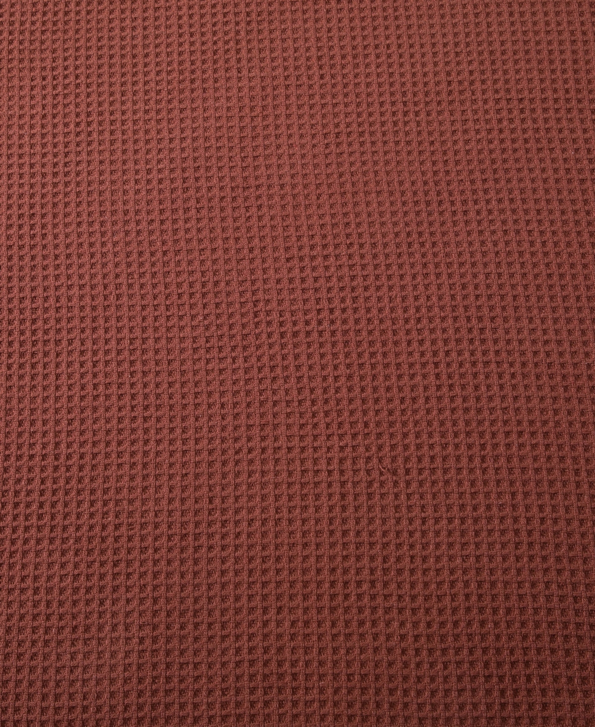 Eddie Bauer Solid Waffle Cotton Reversible Blanket